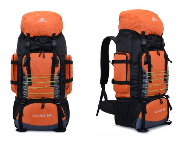 Grand sac à dos randonnée - Orange - Sac à dos de randonnée Sac à dos