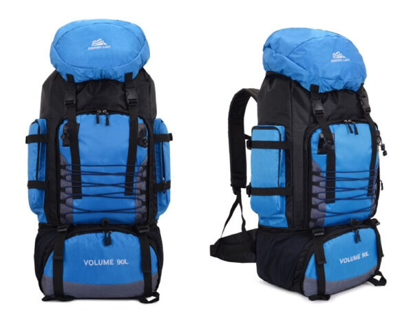 Grand sac à dos randonnée - Bleu - Sac à dos Sac à dos de randonnée