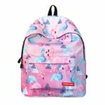 Sac à dos Flamant rose - Violet - Sac à dos scolaire Sac à dos