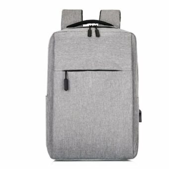 Sac à dos pour ordinateur en tissu avec charge USB - Gris - Sony PlayStation 5 Playstation 4