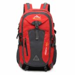 Sac à dos de randonné avec port USB - Rouge - Sac à dos Sac à dos de randonnée