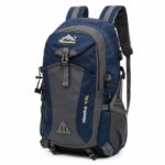 Sac à dos de randonné avec port USB - Bleu foncé - Sac à dos de randonnée Sac à dos