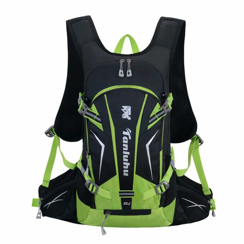 Sac à dos réfléchissant - Vert - Cyclisme Bicyclette