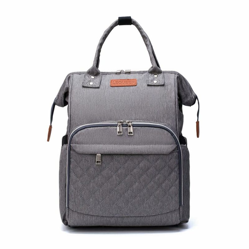 Sac à couche moderne matelassé - Gris - Couche Sacs Lequeen Australie