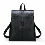 Sac à dos femme élégant irisé - Noir - Sac à dos Sac