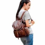 Sac à dos en cuir pour femmes Sac à dos