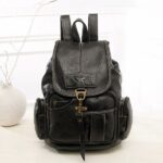 Sac à dos en cuir pour femmes Sac à dos