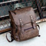 Cuir Sac à dos