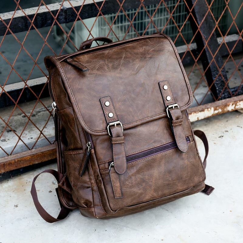 Cuir Sac à dos