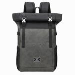 Un sac à dos moderne et design à porter au quotidien. Ce sac à dos est étanche et avec sa matière en PVC. Il est idéal pour l'école, le travail ou encore une balade en nature à pied ou à vélo.