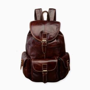 C'est le sac à dos en cuir vintage multi-poches est très actuel et tendance. Un sac à dos en cuir disponible en plusieurs couleurs, selon votre style et vos envies. Il peut contenir un ordinateur portable de 13 pouces.