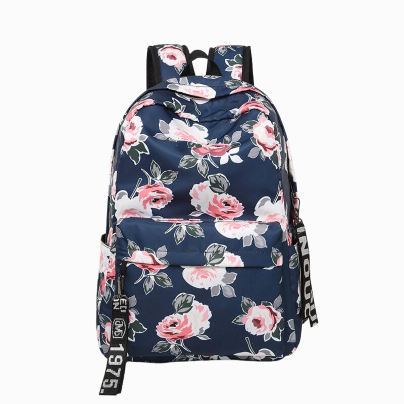 Sac à dos original motif floral