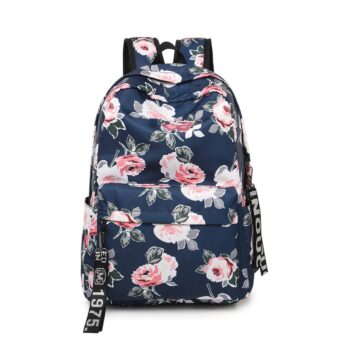 Sac à dos original motif floral