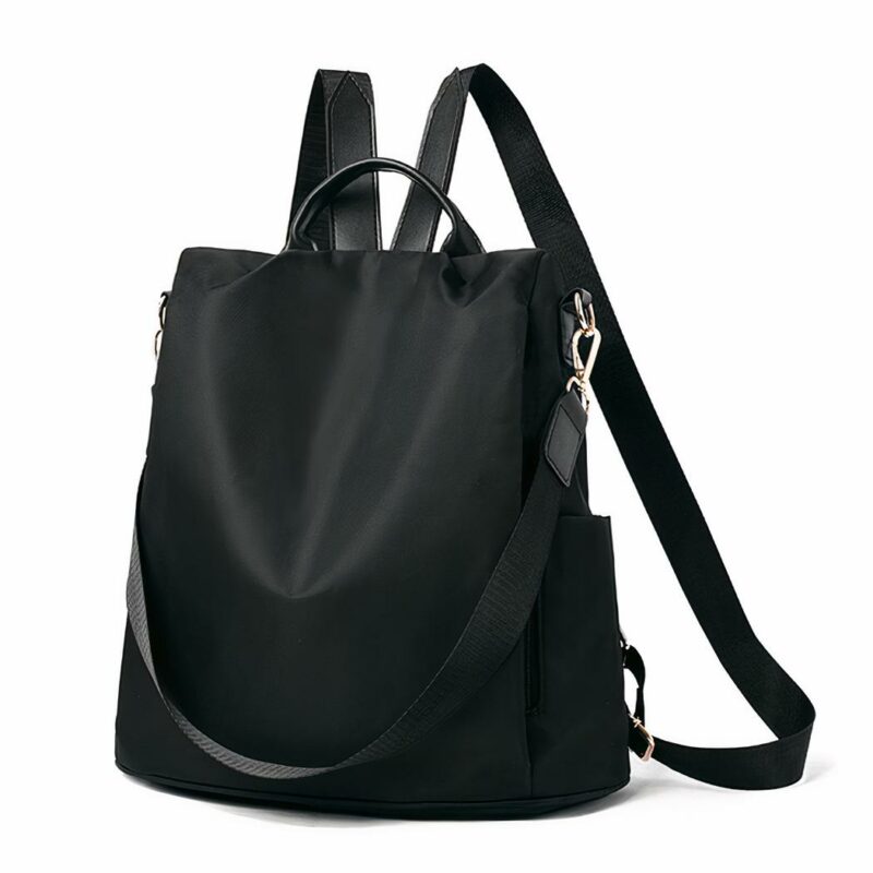 Sac à dos femme multi-porté - Noir - Sac à dos antivol Sac