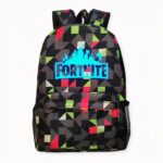 Sacs à dos Fortnite phosphorescent - Noir, a motif fortnite bleu. Bonne qualité et très tendance.