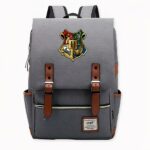 Sac à dos Harry Potter style College gris - Sac à dos scolaire. Bonne qualité et très tendance.