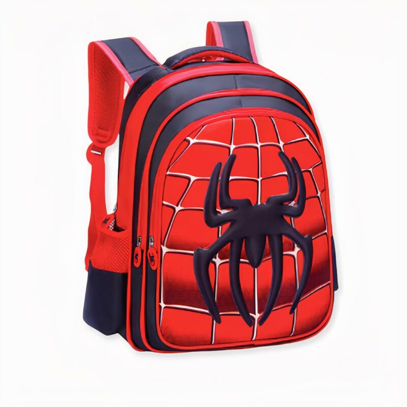 Sac à dos araignée Spiderman - Sac à dos scolaire Sac à dos, noir et blanc. Bonne qualité et très tendance.