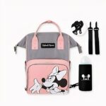 Sac à dos enfant Disney Mickey - Rose - Couche Sac à langer. Bonne qualité et très à la mode.