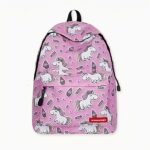 Sac à dos licorne et glaces rose, bonne qualité et très à la mode.