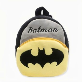 Sac à dos peluche Batman pour homme, motif chauve. Bonne qualité et très à la mode.