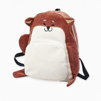 Sac à dos renard côtelé. Bonne qualité et très à la mode.