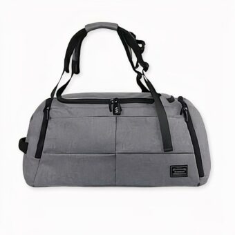 Sac de sport multiporté - Gris - Sac de marin Hommes Voyage Sacs