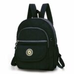 Sac à dos petit format en nylon - Noir - Sac à dos Sac à main