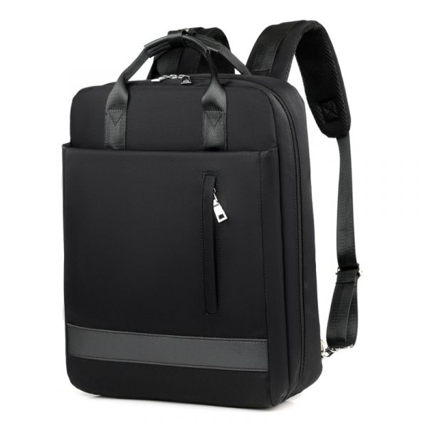 Sac à dos en nylon grande capacité - Noir - Sac à dos pour ordinateur portable Sac à dos scolaire