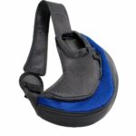 Sac à dos avec une seule bretelle pour chien - L, Bleu - Chien Chat