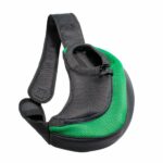 Sac à dos avec une seule bretelle pour chien - L, Vert - Chien Chat