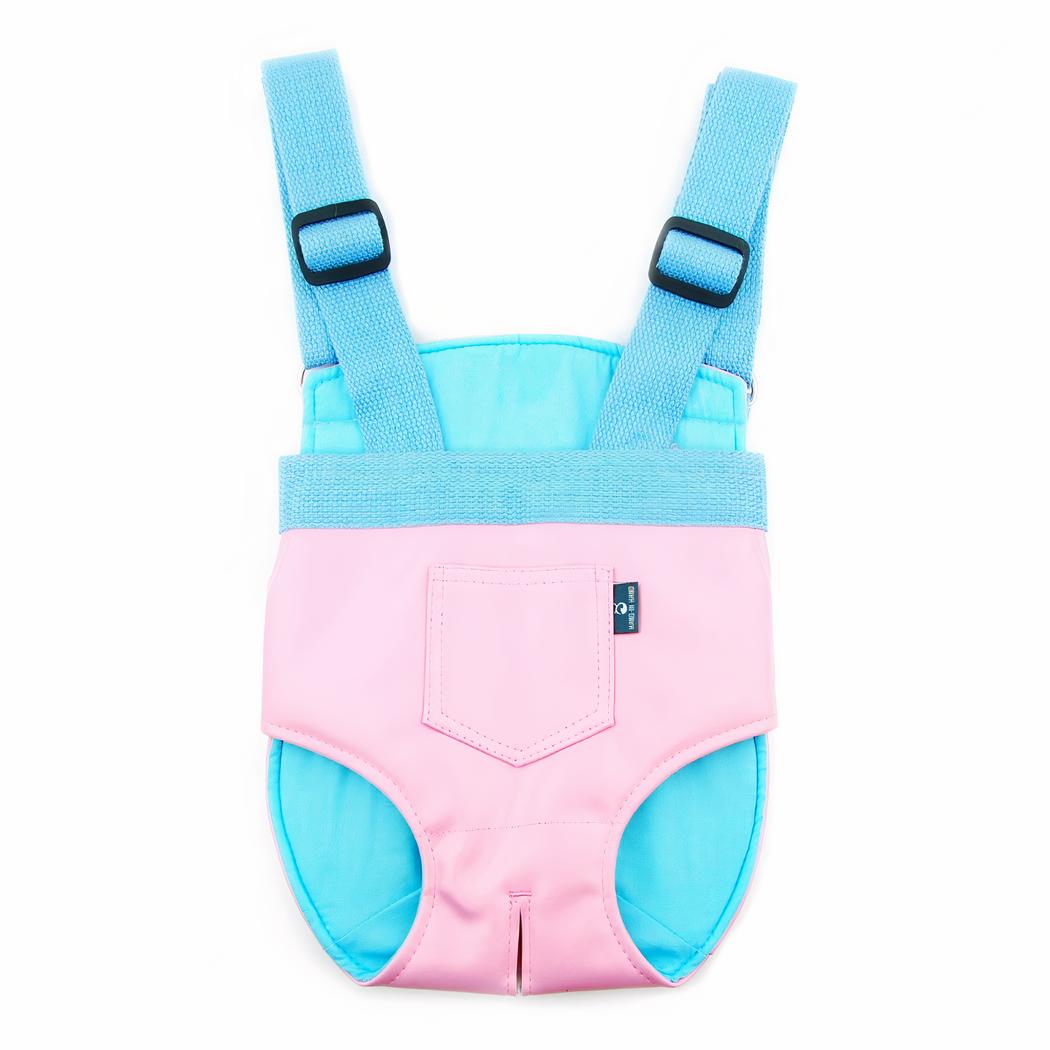 Sac à dos réglable pour promenade en plein air avec son chien - rose,xl