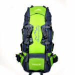 Grand sac à dos de randonnée (80L) - Vert - Sac à dos Sac à dos de randonnée