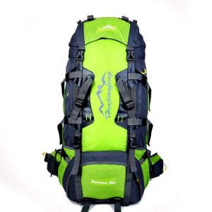 Grand sac à dos de randonnée (80L) - Vert - Sac à dos Sac à dos de randonnée