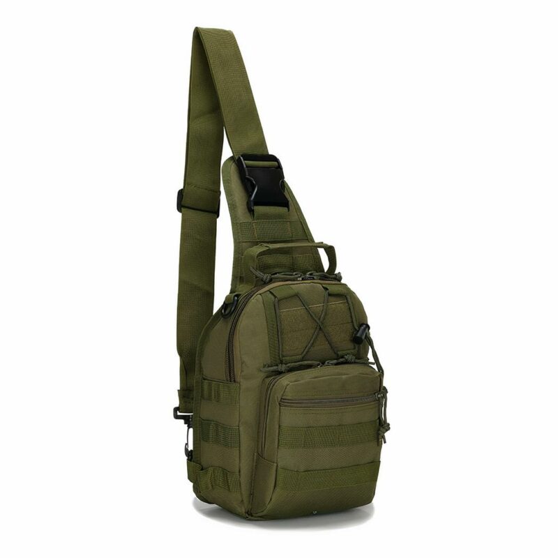 Sac à dos avec bandoulière - Vert - Sac sac de messager