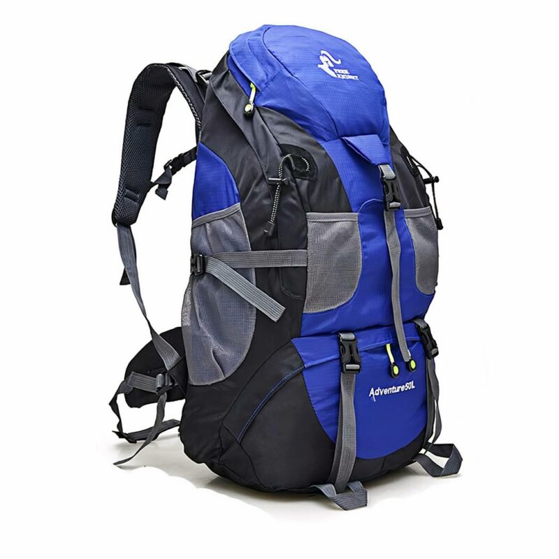 Sac à dos de randonnée, 50L - Bleu - Sac à dos de randonnée Sac