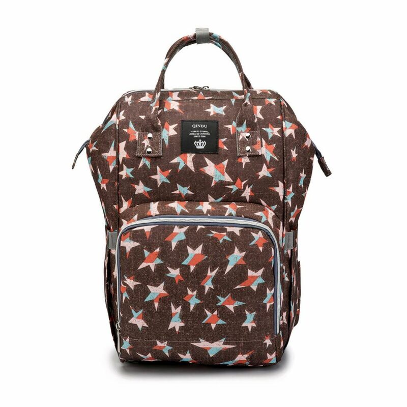 Sac à couches grande capacité pour bébé - Marron - Sac à main Sac
