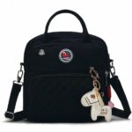 Sac à langer bébé élégant et imperméable - Noir - Couche Sac à langer