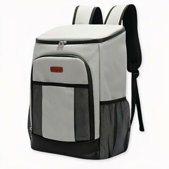 Sac à dos isotherme et étanche style militaire - Gris - Une glacière Sac