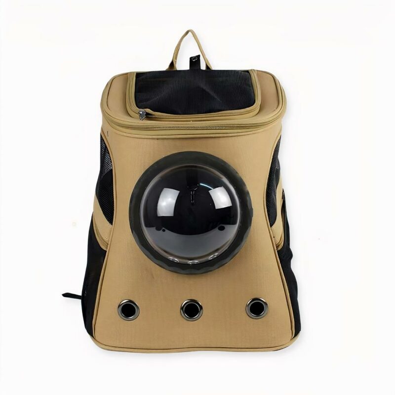 Découvrez ce magnifique grand sac à dos avec capsule spatiale pour animaux. Il sera parfait pour le transport des petits chiens ou chats de petit ou moyen gabarit. Que ce soit pour une petite promenade ou un long voyage, votre compagnon se déplacera avec confort et sécurité à l’intérieur de ce sac.