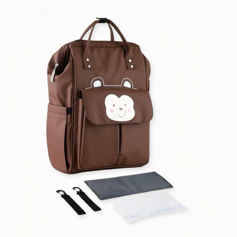 Ce sac à dos bébé design dessin animé d'un chien ou d'un ours émerveillera votre bébé. Mettez-y ses affaires lors de vos balades ou vacances. Pratique et confortable, ce sac à dos dessin animé est l'accessoire idéal pour les mamans qui voyagent souvent avec leur bébé.