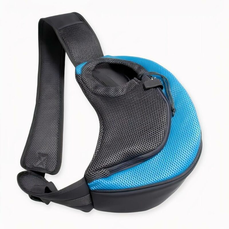 Ce joli sac à dos avec une seule bretelle pour chien avec une seule bretelle est fait pour les chiens de petit gabarit. Il sera parfait pour emmener votre chihuahua, yorkshire ou maltais en promenade. Sa conception en maille et éponge procurera un maximum de confort à votre animal de compagnie.