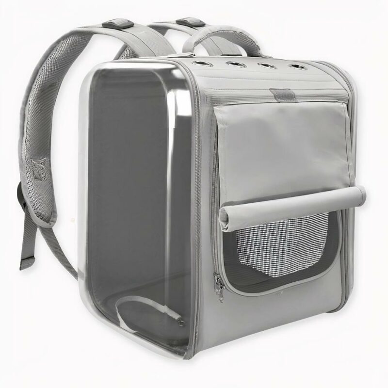 Votre chat a envie d'une petite promenade ? Avec ce sac à dos respirant pour chat, vous allez pouvoir l'emmener partout où vous voulez. Sa conception respirante assurera confort et bien-être à votre animal de compagnie. Depuis l'intérieur du sac, Minou pourra bien profiter du paysage.