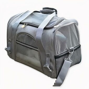 Sac à dos de voyage en maille pour animaux - Gris clair, S - Chien Chat
