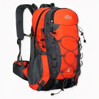 Sac à dos grande capacité - Orange - Sac à dos de randonnée Randonnée