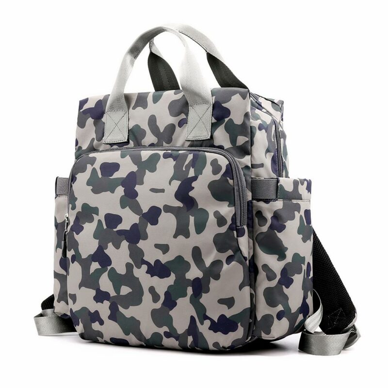 Sac à couches en nylon pour bébé - Vert militaire - Couche Sac à langer