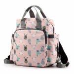 Sac à couches en nylon pour bébé - Rose - Couche Sac à main