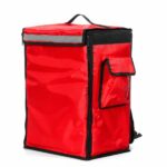 Grand sac à dos isotherme et thermique - Rouge - Pizza Sortir