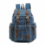 Sac à dos en toile pour homme - Bleu - Sac à dos Sac à dos scolaire