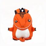 Sac à dos dinosaure pour enfant - Orange - Sac à dos scolaire Sac à dos pour enfants