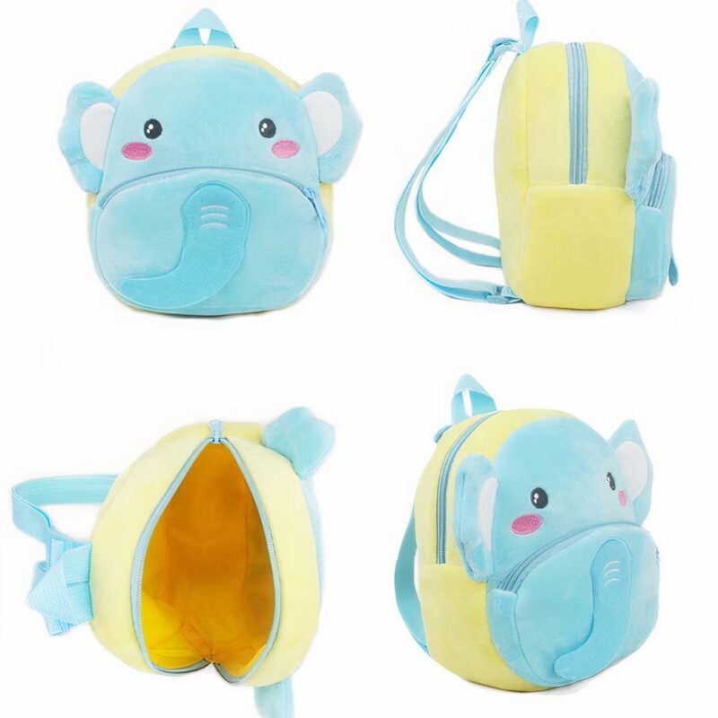 Animal en peluche Sac à dos scolaire